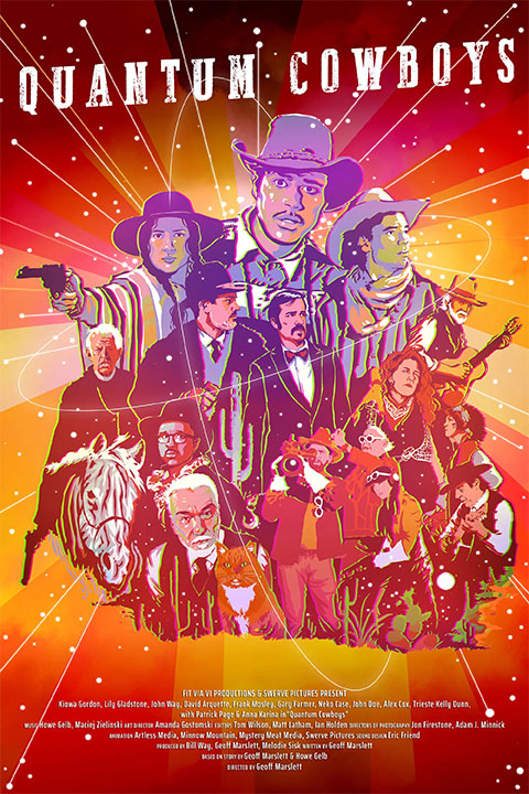 Quantum Cowboys Poster